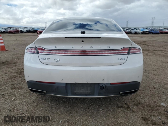 2017 Lincoln MKZ Hybrid Premiere with VIN 3LN6L5KU3HR609329, listed as a Copart auction lot 49165535 with Not Provided miles and Salvage Title. Bid and sale history available at carsss.com. Image 6.