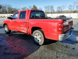 2005 Dodge Dakota SLT with VIN 1D7HE48N85S365376, listed as a Copart auction lot 43654885 with 182,708 mi miles and Salvage Title. Bid and sale history available at DreamBid. Image 2.