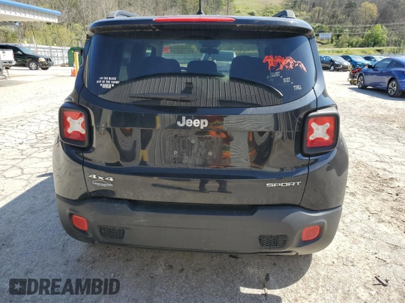 2017 Jeep Renegade Sport с VIN ZACCJBAB8HPG06612, выставлен на аукционе Copart как лот 52804805 с пробегом 114 610 миль миль и Списание • Salvage title. История ставок и продаж доступна на DreamBid. Изображение 6.