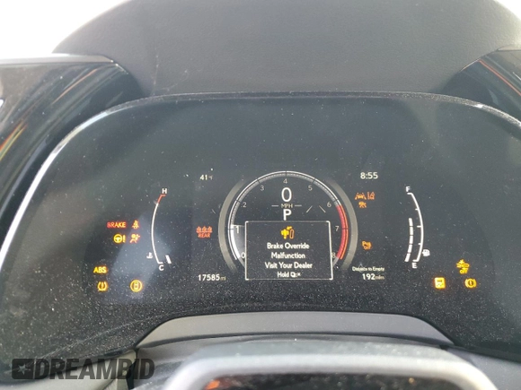 2024 Lexus RX with VIN 2T2BAMCAXRC058214, listed as a Copart auction lot 48623255 with 17,585 mi miles and Salvage Title. Bid and sale history available at carsss.com. Image 9.
