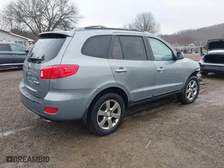 2009 Hyundai Santa Fe SE with VIN 5NMSH13E49H296636, listed as a IAAI auction lot 41464222 with 191,583 mi miles. Bid and sale history available at carsss.com. Image 4.