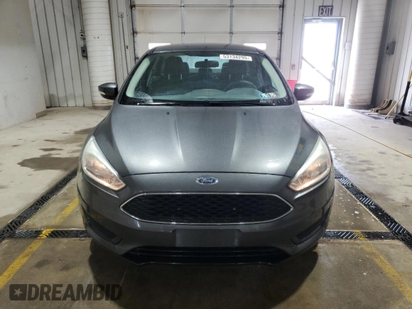 2017 Ford Focus SE with VIN 1FADP3FE9HL281457, listed as a Copart auction lot 53134295 with 48,633 mi miles and Salvage Title. Bid and sale history available at carsss.com. Image 5.