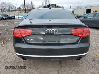 2014 Audi A8 3.0T z VIN WAURGAFD1EN003340, wystawiony jako Copart lot #47531465 z przebiegiem Nie podano mil oraz Szkoda całkowita • Salvage title. Historia ofert i sprzedaży dostępna na DreamBid. Obrazek 6.