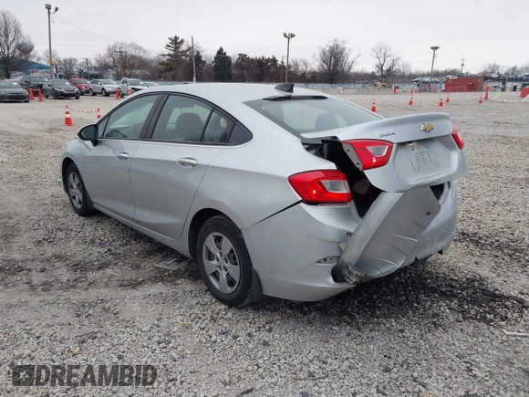 2017 Chevrolet Cruze LS with VIN 3G1BC5SMXHS553961, listed as a IAAI auction lot 41558409 with 154,656 mi miles and . Bid and sale history available at DreamBid. Image 3.