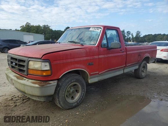1995 Ford F-150 z VIN 1FTDF15Y0SLB18636, wystawiony jako Copart lot #74784294 z przebiegiem 70 345 mil mil oraz Szkoda całkowita • Salvage title. Historia ofert i sprzedaży dostępna na DreamBid. Obrazek 1.