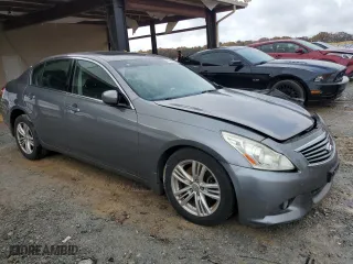 2012 Infiniti G25 Sedan x with VIN JN1DV6AR0CM731482, listed as a Copart auction lot 84021004 with 181,959 mi miles and Salvage Title. Bid and sale history available at carsss.com. Image 4.