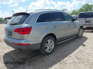 2008 Audi Q7 3.6L Premium with VIN WA1BY74L28D047916, listed as a IAAI auction lot 41876178 with 1 mi miles. Bid and sale history available at carsss.com. Image 4.
