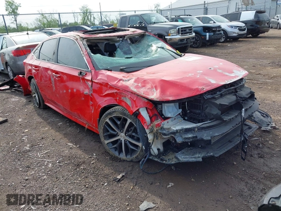 2023 Honda Civic Touring z VIN 2HGFE1F90PH309059, wystawiony jako IAAI lot #42146353 z przebiegiem Nie podano mil oraz . Historia ofert i sprzedaży dostępna na DreamBid. Obrazek 1.