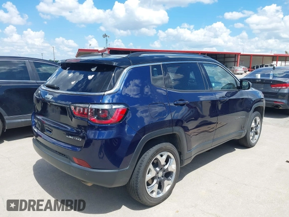 2021 Jeep Compass Limited с VIN 3C4NJDCB0MT586828, выставлен на аукционе IAAI как лот 42588550 с пробегом 82 773 миль миль и . История ставок и продаж доступна на DreamBid. Изображение 4.