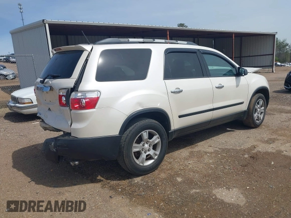 2010 GMC Acadia SL with VIN 1GKLRKED1AJ117161, listed as a IAAI auction lot 41860861 with 145,852 mi miles and . Bid and sale history available at DreamBid. Image 4.