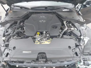 2020 Infiniti Q50 3.0t LUXE with VIN JN1EV7AP6LM206614, listed as a IAAI auction lot 41868604 with 54,247 mi miles. Bid and sale history available at carsss.com. Image 10.