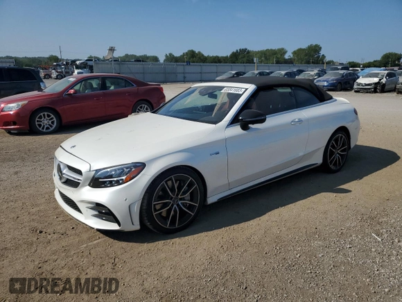 2023 Mercedes-Benz C with VIN W1KWK6EB0PG131115, listed as a Copart auction lot 65841683 with 381 mi miles and . Bid and sale history available at DreamBid. Image 1.
