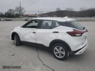 2023 Nissan Kicks S with VIN 3N1CP5BV0PL491104, listed as a Copart auction lot 41583515 with 113,396 mi miles and Salvage Title. Bid and sale history available at carsss.com. Image 2.