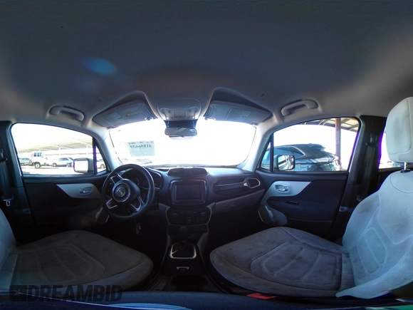 2018 Jeep Renegade Latitude with VIN ZACCJABB3JPJ23721, listed as a IAAI auction lot 41856639 with 157,578 mi miles and . Bid and sale history available at carsss.com. Image 18.