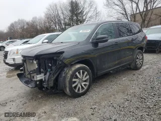 2019 Honda Pilot EX-L with VIN 5FNYF6H53KB092875, listed as a Copart auction lot 46660965 with 135,813 mi miles and Non Repairable. Bid and sale history available at carsss.com. Image 1.