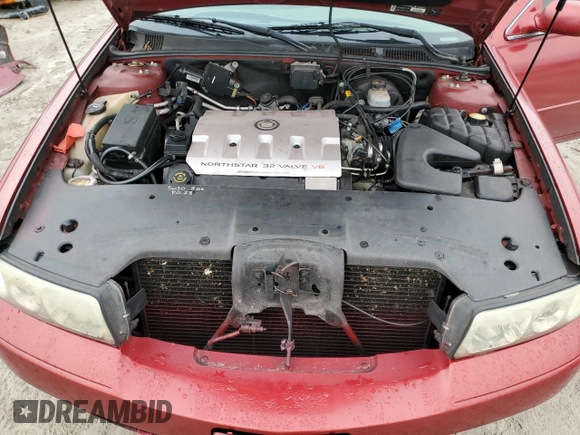 2002 Cadillac Seville Touring STS z VIN 1G6KY54902U132357, wystawiony jako Copart lot #42008795 z przebiegiem 111 014 mil mil oraz Szkoda całkowita • Salvage title. Historia ofert i sprzedaży dostępna na DreamBid. Obrazek 11.