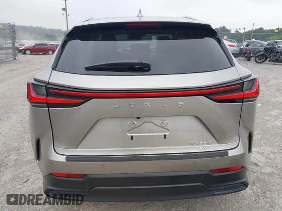 2025 Lexus NX 350 Luxury with VIN 2T2HGCEZ0SC062106, listed as a IAAI auction lot 42604940 with 3,775 mi miles and . Bid and sale history available at DreamBid. Image 16.