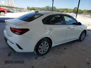 2022 Kia Rio S with VIN 3KPA24AD2NE443935, listed as a Copart auction lot 60529534 with 9,120 mi miles and Salvage Title. Bid and sale history available at carsss.com. Image 3.