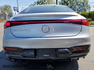 2022 Mercedes-Benz EQS with VIN W1KCG2DB2NA009080, listed as a Copart auction lot 49913344 with 8,263 mi miles. Bid and sale history available at carsss.com. Image 6.
