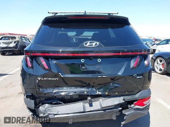 2023 Hyundai Tucson SEL with VIN 5NMJBCAE1PH208473, listed as a IAAI auction lot 42014345 with 29,461 mi miles. Bid and sale history available at carsss.com. Image 6.