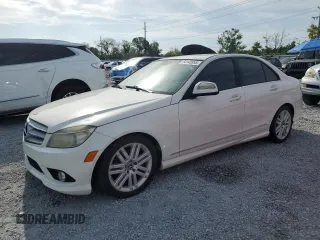 2009 Mercedes-Benz C-Class 3.0L Sport with VIN WDDGF54X19R056691, listed as a Copart auction lot 54145955 with 157,755 mi miles and Clean Title. Bid and sale history available at carsss.com. Image 1.