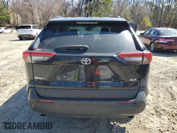 2023 Toyota RAV4 XLE with VIN 2T3W1RFV1PW279771, listed as a Copart auction lot 53291665 with 47,444 mi miles and Salvage Title. Bid and sale history available at carsss.com. Image 6.