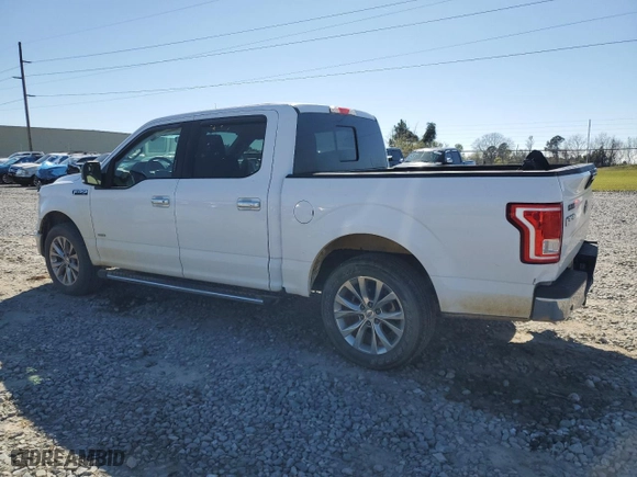 2015 Ford F-150 XL with VIN 1FTEW1CP9FKE67840, listed as a Copart auction lot 50182725 with 164,622 mi miles and Salvage Title. Bid and sale history available at carsss.com. Image 2.
