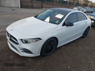 2021 Mercedes-Benz A 220 with VIN W1K3G4EB1MJ257006, listed as a IAAI auction lot 41772402 with 105,128 mi miles and . Bid and sale history available at DreamBid. Image 2.