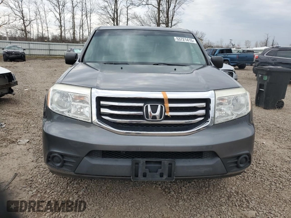 2013 Honda Pilot LX with VIN 5FNYF4H21DB044322, listed as a Copart auction lot 53721415 with 182,107 mi miles and Clean Title. Bid and sale history available at carsss.com. Image 5.