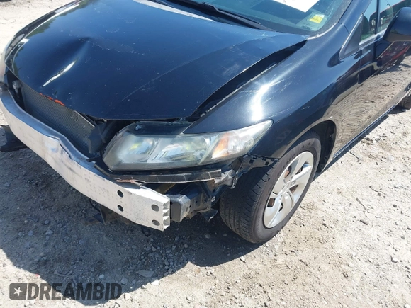2013 Honda Civic LX with VIN 2HGFG3B53DH507087, listed as a IAAI auction lot 42133508 with 80,368 mi miles and . Bid and sale history available at DreamBid. Image 18.