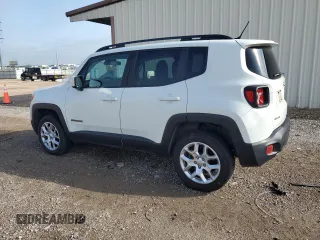 2017 Jeep Renegade Latitude z VIN ZACCJBBB7HPG28986, wystawiony jako Copart lot #55303055 z przebiegiem 40 839 mil mil oraz Szkoda całkowita • Salvage title. Historia ofert i sprzedaży dostępna na DreamBid. Obrazek 2.