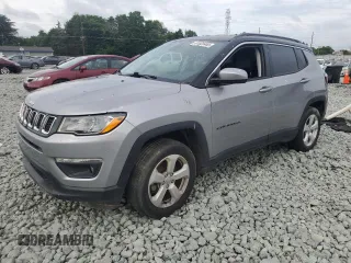 2018 Jeep Compass Latitude z VIN 3C4NJDBBXJT253193, wystawiony jako Copart lot #61025465 z przebiegiem 80 850 mil mil oraz Szkoda całkowita • Salvage title. Historia ofert i sprzedaży dostępna na DreamBid. Obrazek 1.
