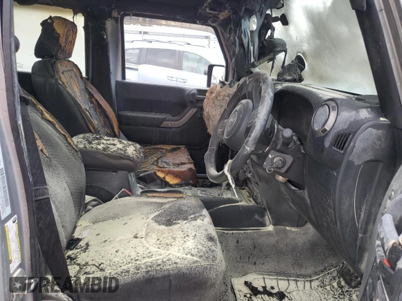 2016 Jeep Wrangler Unlimited Sport RHD with VIN 1C4BJWKG8GL122066, listed as a Copart auction lot 60637855 with Not provided miles and Salvage title. Bid and sale history available at DreamBid. Image 7.
