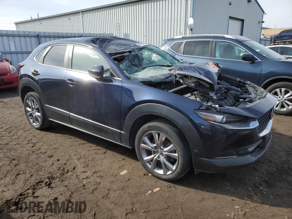 2021 Mazda CX-30 Preferred with VIN 3MVDMACL3MM227105, listed as a Copart auction lot 49101975 with Not Provided miles and Salvage Title. Bid and sale history available at DreamBid. Image 4.