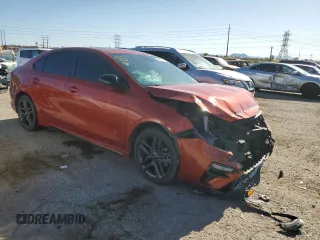 2021 Kia Forte GT-Line с VIN 3KPF34ADXME326721, выставлен на аукционе Copart как лот 54167215 с пробегом 119 768 миль миль и Списание • Salvage title. История ставок и продаж доступна на DreamBid. Изображение 4.