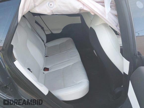 2022 Tesla Model S with VIN 5YJSA1E57NF493457, listed as a IAAI auction lot 41456284 with Not Provided miles and . Bid and sale history available at DreamBid. Image 8.