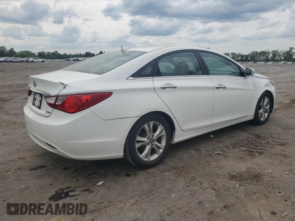 2011 Hyundai Sonata Limited with VIN 5NPEC4AC4BH039662, listed as a Copart auction lot 54374195 with 168,720 mi miles and Clean Title. Bid and sale history available at DreamBid. Image 3.