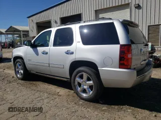 2013 Chevrolet Tahoe LTZ with VIN 1GNSCCE03DR374265, listed as a Copart auction lot 49290765 with 206,584 mi miles and Salvage title. Bid and sale history available at DreamBid. Image 2.
