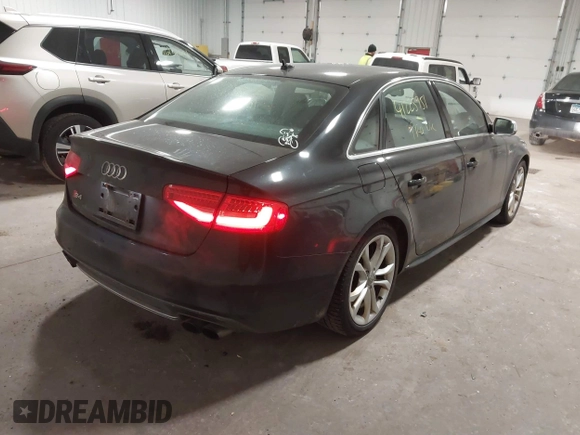2014 Audi S4 Premium Plus with VIN WAUDGAFL9EA119216, listed as a IAAI auction lot 41225951 with 149,496 mi miles. Bid and sale history available at carsss.com. Image 4.