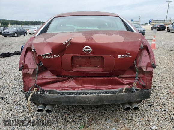 2004 Nissan Maxima SE with VIN 1N4BA41E54C913435, listed as a Copart auction lot 69258554 with 188,215 mi miles and Clean Title. Bid and sale history available at carsss.com. Image 6.