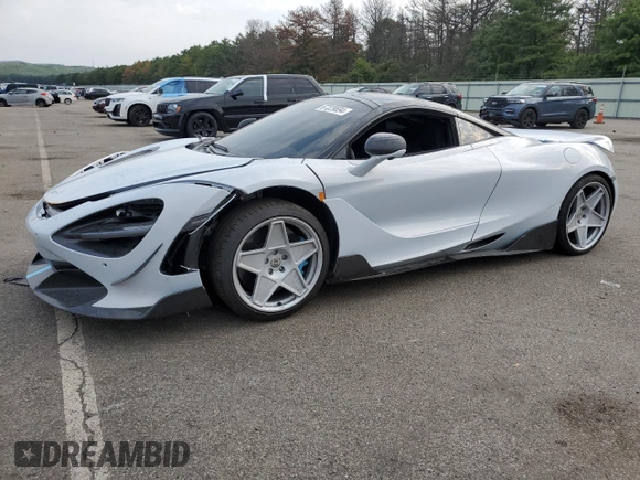 2019 McLaren 720S z VIN SBM14DCAXKW003449, wystawiony jako Copart lot #67229694 z przebiegiem 56 091 mil mil oraz Szkody całkowita. Historia ofert i sprzedaży dostępna na DreamBid. Obrazek 1.