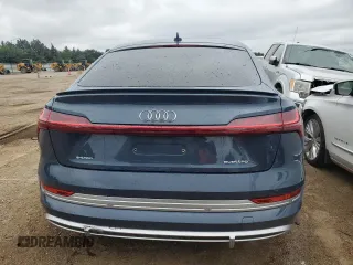 2020 Audi e-tron Sportback Prestige with VIN WA13ABGE0LB034806, listed as a Copart auction lot 63249024 with 52,616 mi miles and Salvage title. Bid and sale history available at DreamBid. Image 6.