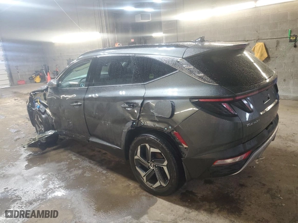 2023 Hyundai Tucson Hybrid Limited with VIN KM8JECA13PU091763, listed as a Copart auction lot 42563525 with 16,597 mi miles and Salvage Title. Bid and sale history available at carsss.com. Image 2.