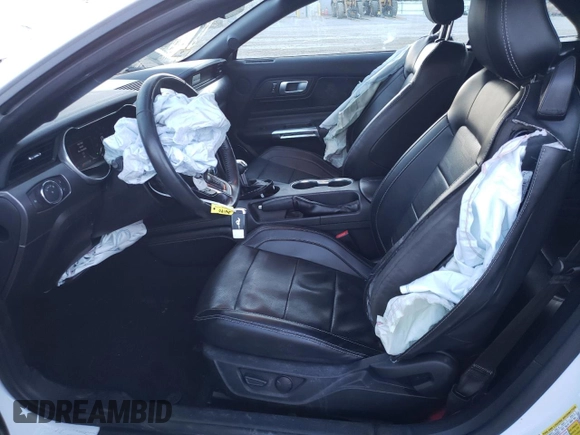 2022 Ford Mustang GT Premium with VIN 1FATP8FF1N5116262, listed as a Copart auction lot 43516955 with 48,341 mi miles and Salvage title. Bid and sale history available at DreamBid. Image 7.