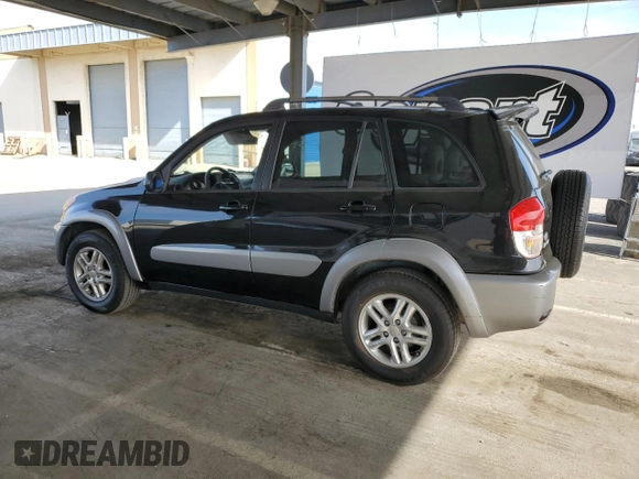 2003 Toyota RAV4 with VIN JTEGH20V030098882, listed as a Copart auction lot 54357825 with 208,991 mi miles and Salvage Title. Bid and sale history available at DreamBid. Image 2.