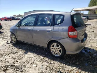 2007 Honda Fit Sport with VIN JHMGD38677S063204, listed as a Copart auction lot 48680995 with 233,496 mi miles and Salvage Title. Bid and sale history available at carsss.com. Image 2.