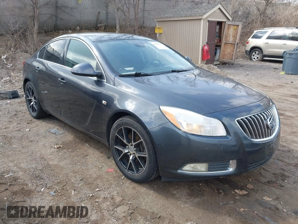 2011 Buick Regal with VIN 2G4GV5EV5B9196474, listed as a IAAI auction lot 42017005 with 158,756 mi miles and . Bid and sale history available at DreamBid. Image 1.