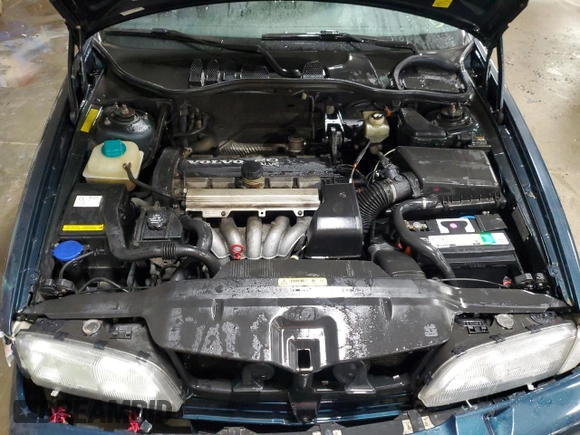 1998 Volvo S70 with VIN YV1LS5577W1497166, listed as a Copart auction lot 87835355 with 153,613 mi miles and Salvage title. Bid and sale history available at DreamBid. Image 11.