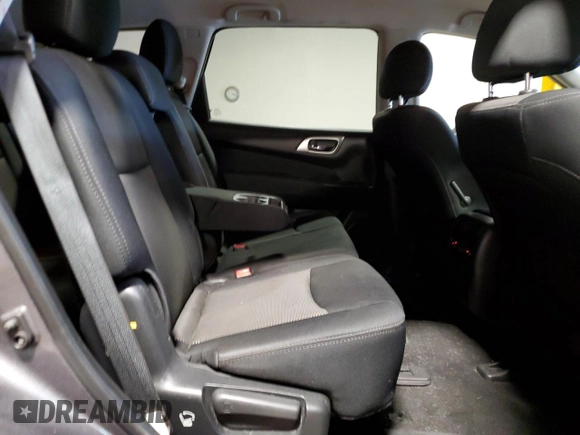 2017 Nissan Pathfinder SV with VIN 5N1DR2MM4HC695511, listed as a Copart auction lot 53692755 with 90,148 mi miles and Salvage title. Bid and sale history available at DreamBid. Image 11.