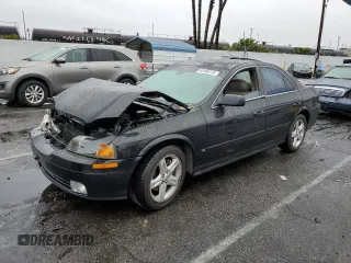 2001 Lincoln LS Luxury with VIN 1LNHM86S31Y671403, listed as a Copart auction lot 44165115 with 80,417 mi miles and Salvage Title. Bid and sale history available at carsss.com. Image 1.